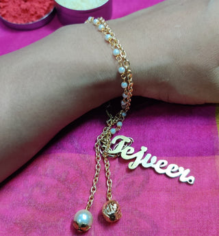 Customized Rakhi Bracelet