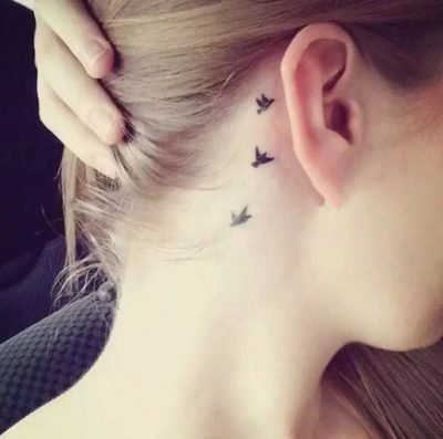 Small Flying Birds - Temporary Tattoo (Set of 2) – Geekmonkey