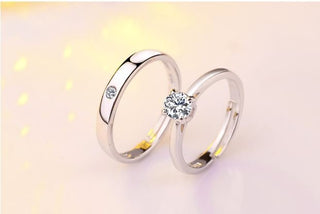 Couple Love Band - Adjustable Rings