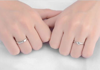 Couple Love Band - Adjustable Rings