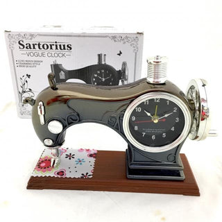 sewing machine desk clock