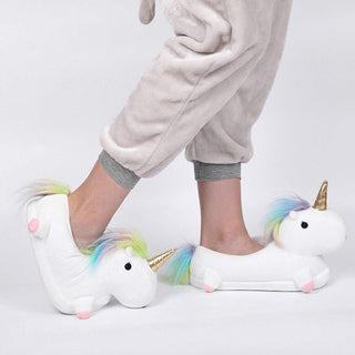 Unicorn Plush Shoes