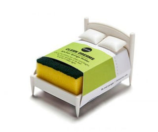 Bed shaped sponge holder