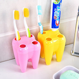 tooth brush holder tooth shaped